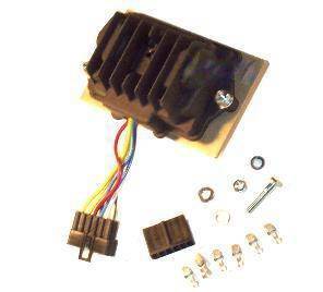 Rareelectrical - New Regulator Compatible With Ducati 12V 22Amp System 343520 434352000 12891284 419-1416 4191201 - Image 4