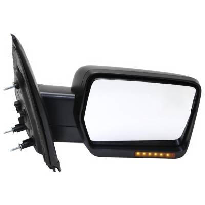 Rareelectrical - New Right Mirror Compatible With Ford F-150 2011-2013 By Part Numbers Fo1321407 Bl3z17682ca - Image 1