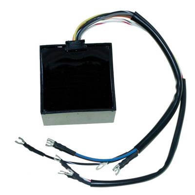 Rareelectrical - New Ignition Coil Compatible With Yamaha 2 Cyl 3.228 Bore 55 1989 1990 1991 1992 1993 1994 By Part - Image 1