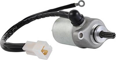 Rareelectrical - New Starter Compatible With Yamaha Scooter C3 Xf50 2007-2011 3B3-H1800-01-00 3B3h18000000 - Image 1