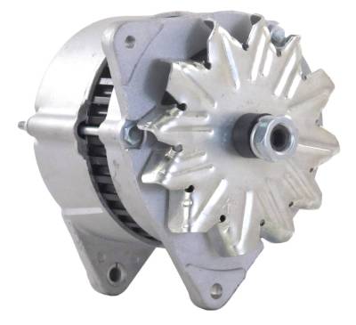 Rareelectrical - New Alternator Compatible With Ford 86-98 Tractor 7710 345C 345D 445C 24274, 24274D, 51022337D - Image 1