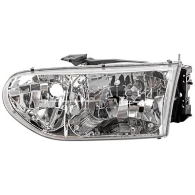 Rareelectrical - New Left Headlights Compatible With Nissan Mercury Quest Villager 3.3L 1999 2000 2001 2002 By Part - Image 3