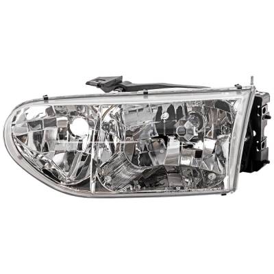 Rareelectrical - New Left Headlights Compatible With Nissan Mercury Quest Villager 3.3L 1999 2000 2001 2002 By Part - Image 4
