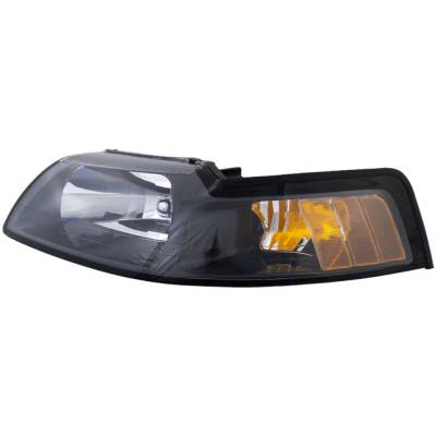 Rareelectrical - New Left Headlights Compatible With Ford Mustang 3.8L 4.6L 5.4L 1999 2000 2001 2003 2004 By Part - Image 3