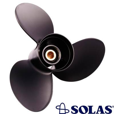 Rareelectrical - New Aluminium Propeller Compatible With Yamaha 4 Stroke 15 Spline 70 2010-2021 By 101136 31200 - Image 5