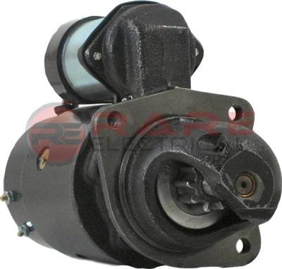 Rareelectrical - New Starter Motor Compatible With Clark Skid Steer Loader 610 620 630 700 10465428 1107386 - Image 1