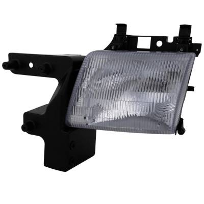 Rareelectrical - New Left Headlights Compatible With Dodge B1500 B2500 B3500 Ram 1500 Van Ram 2500 Van Ram 3500 Van - Image 1