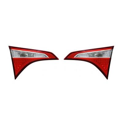 Rareelectrical - New Inner Tail Light Pair Compatible With Toyota Corolla 2014-16 81580-02510 8159002510 8158002510 - Image 5