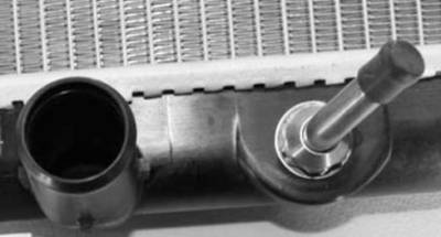 Rareelectrical - New Radiator Assembly Compatible With Honda 05-07 2.4L L4 2354Cc 144 Cid W/ Automatic Trans 2635 - Image 3