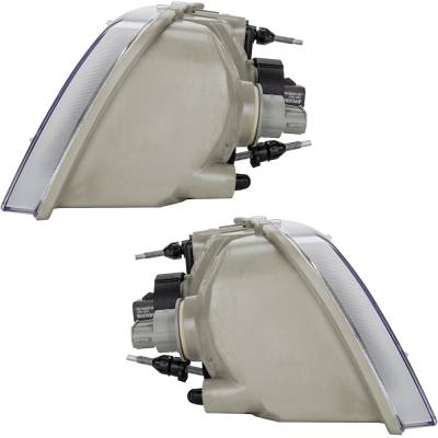 Rareelectrical - New Pair Of Headlights Compatible With Ford Crown Victoria Fleet Sedan 2006 2007 2008 2009 Fo2503200 - Image 4