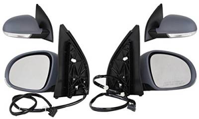 Rareelectrical - New Mirror Set Power Heat Signal Compatible With 2006 2007 2008 2009 Volkswagen Rabbit Vw1321124 - Image 3