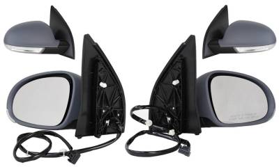 Rareelectrical - New Mirror Set Power Heat Signal Compatible With 2006 2007 2008 2009 Volkswagen Rabbit Vw1321124 - Image 4