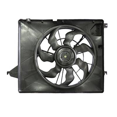 Rareelectrical - New Dual Radiator And Condenser Fan Compatible With Kia Sorento 14-15 Hy3115143 25380B8800 - Image 5