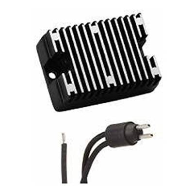 Rareelectrical - New 12V Black Regulator Rectifier Compatible With Harley Davidson Xlh883d Xlh883h 7452384A - Image 2
