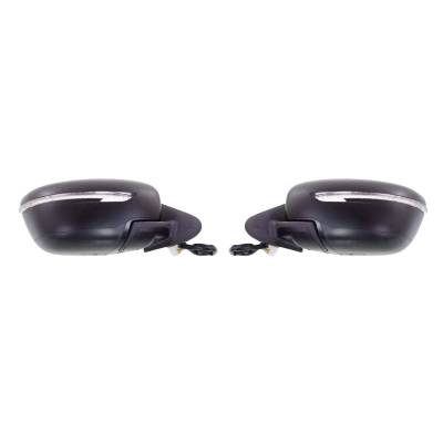 Rareelectrical - New Door Mirror Pair Fits Nissan Juke 2015 963023Ym4b 963013Ym4a Without Camera - Image 1