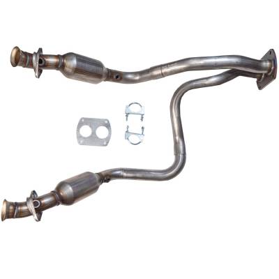 Rareelectrical - New Catalytic Converter Compatible With Ford F-550 Super Duty 2005-2006 By Part Numbers 448019 - Image 1