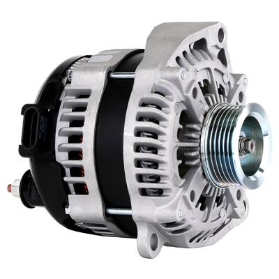 Rareelectrical - New 320 Amp 12 Volt Alternator Compatible With Chevrolet Avalanche 1500 2500 C3500hd Saab 9-7X Isuzu - Image 2
