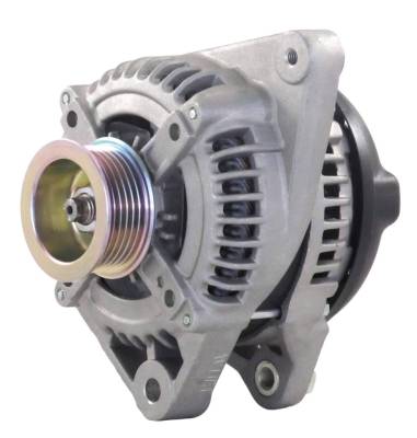 Rareelectrical - New Alternator Compatible With Toyota Camry Le Xle Se 2.4L 3.0L 3.3L 2004-2006 1042103790 1042104190 - Image 1