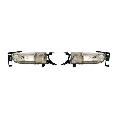 Rareelectrical - New Pair Of Fog Lights Compatible With Cadillac Deville 00-05 25713290 25713291 Gm2593114 Gm2592114 - Image 1