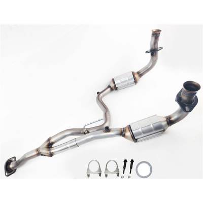 Rareelectrical - New Catalytic Converter Compatible With Jeep Liberty 2005-2006 By Part Numbers 446015 645798 20424 - Image 1