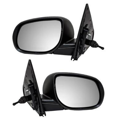 Rareelectrical - New Pair Of Door Mirrors Fits Kia Forte Lx 10-13 876201M100 876101M100 Ki1321144 - Image 1