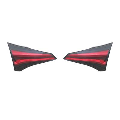 Rareelectrical - New Inner Tail Light Pair Compatible With Toyota Rav4 Xle Le 2016 To2802133 81580-0R030 815900R030 - Image 1