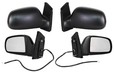 Rareelectrical - New Door Mirror Pair Compatible With Toyota 98-03 Sienna Power W/O Heat To1320128 87910-08041 - Image 1