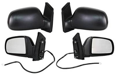 Rareelectrical - New Door Mirror Pair Compatible With Toyota 98-03 Sienna Power W/O Heat To1320128 87910-08041 - Image 3