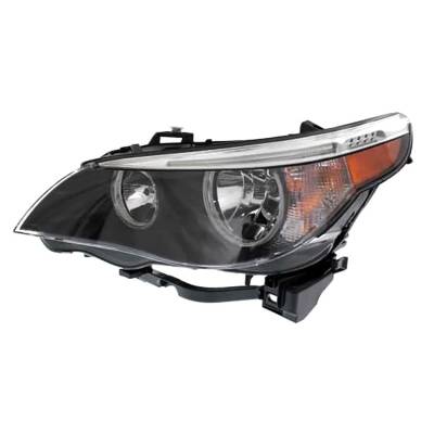 Rareelectrical - New Drivers Halogen Headlight Compatible With Bmw 530Xi Wagon Sedan 2006-2007 By Part Number - Image 3