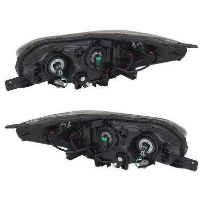 Rareelectrical - New Pair Of Halogen Headlights Compatible With Subaru Impreza Sport Sedan 4 Door 2.0L 2017 2018 2019 - Image 2