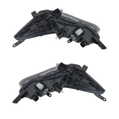 Rareelectrical - New Pair Of Halogen Headlights Compatible With Subaru Impreza Sport Sedan 4 Door 2.0L 2017 2018 2019 - Image 3