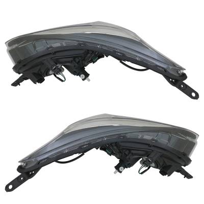 Rareelectrical - New Pair Of Halogen Headlights Compatible With Subaru Impreza Sport Sedan 4 Door 2.0L 2017 2018 2019 - Image 4