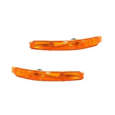 Rareelectrical - New Pair Of Turn Signal Lights Compatible With Chevrolet Aveo 2004-2008 96540364 96540363 Gm2521190 - Image 1
