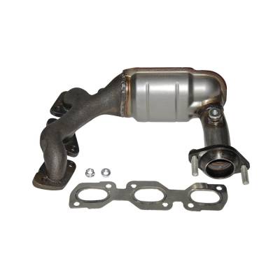 Rareelectrical - New Catalytic Converter Compatible With Ford Mazda 1995-2000 By Part Numbers 536006 641127 40714 - Image 1