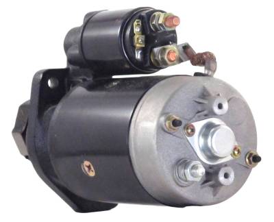 Rareelectrical - New 12 Volt 10 Tooth Starter Motor Compatible With Mccormick Mc100 Mc125 Mc80 Mc90 Tractor - Image 3