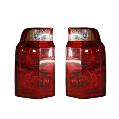 Rareelectrical - New Pair Of Tail Lights Compatible With Jeep Commander 2006 2007 2008 Ch2819108 Ch2818107 55396459Ah - Image 3