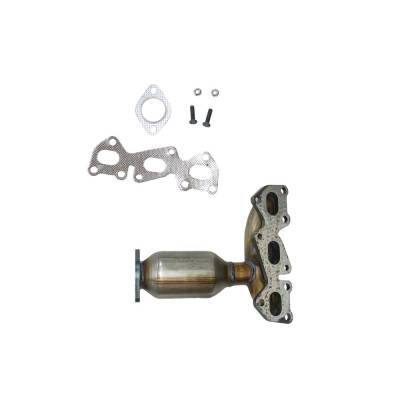 Rareelectrical - New Catalytic Converter Compatible With Kia Hyundai Sedona Sonata 2006-2007 By Part Numbers 516010 - Image 1