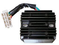 Rareelectrical - New Rectifier Regulator Compatible With Honda Goldwing Gl1100 Gl1200 31600-Mg9-010 31600-463-008 - Image 3