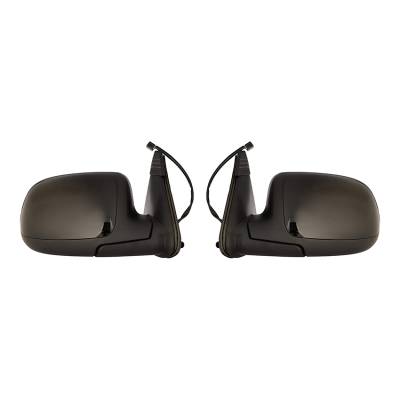 Rareelectrical - New Door Mirror Pair Fits Gmc Sierra 1500 2500 99-02 Sierra 3500 01-02 15172248 - Image 2