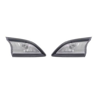 Rareelectrical - New Pair Of Inner Tail Lights Compatible With Mazda Hatchback 2010 Ma2882109 Bbn7-51-3F0e Ma2883110 - Image 1