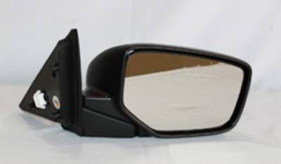 Rareelectrical - New Door Mirror Pair Compatible With Honda 08-12 Accord Compatible With Sedan Power W/ Heat - Image 2