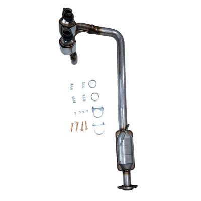 Rareelectrical - New Catalytic Converter Compatible With Jeep Wrangler 2004-2006 By Part Numbers 446004 645174 20379 - Image 1