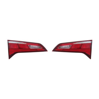 Rareelectrical - New Inner Tail Light Pair Compatible With Acura Rdx 2016-2017 Ac2802105 34150-Tx4-A51 34155Tx4a51 - Image 2