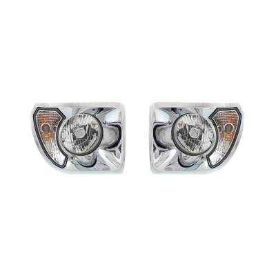 Rareelectrical - New Headlight Pair Fits Freightliner Hd 108Sd Base 6.7L 2012-15 2016 A0688632007 - Image 2