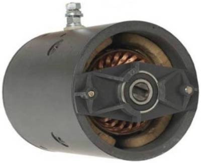 Rareelectrical - New 12 Volts Counterclockwise Electric Pump Motor Compatible With Mte Hydraulics Js Barnes 46-2516 - Image 1