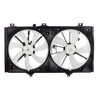 Rareelectrical - New Engine Cooling Fan Compatible With Toyota Camry Base 2.4L 2009 By Part Number 163610H090 - Image 1