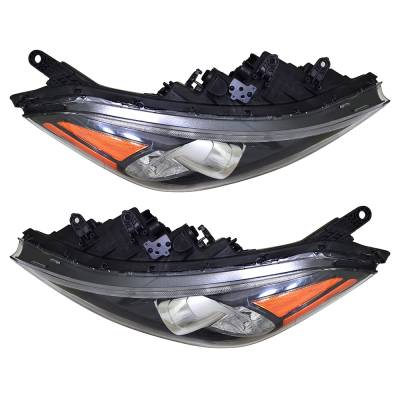 Rareelectrical - New Pair Headlights Compatible With Kia Forte Koup Ex Coupe 2 Door 2.0L 2015 2016 By Numbers - Image 3