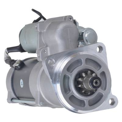 Rareelectrical - New 24V 10T Clockwise Starter Compatible With International Harvester 8200357 8200850 7004303C1 - Image 1