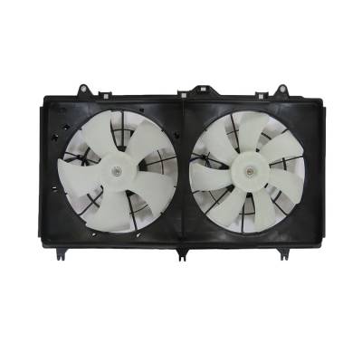 Rareelectrical - New Dual Radiator And Condenser Fan Compatible With Chevrolet Camaro 2012-2016 21999768 Gm3115265 - Image 2