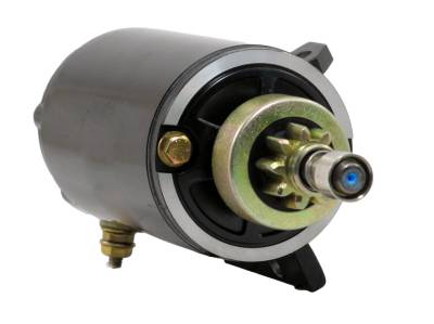 Rareelectrical - Starter Motor Compatible With 08 09 Evinrude Outboard E55m E65w E75ds 10599640 586768 Mot2013 - Image 1